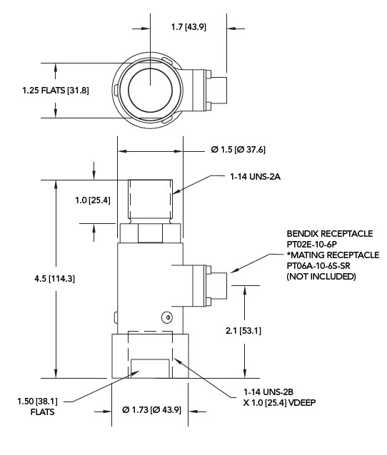 LCB450拉压力传感器说明书安装尺寸